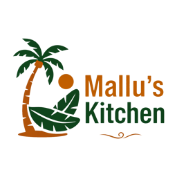 Mallu's Kitchen logo.
